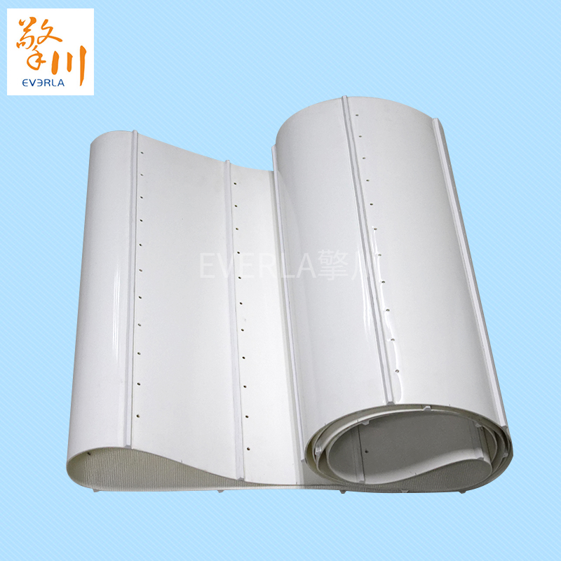 pvc<a href='http://m.dsjvvrk.cn/shusongdai/' target='_blank'><u>輸送帶</u></a>加導(dǎo)條打孔食品<a href='http://m.dsjvvrk.cn/shusongdai/' target='_blank'><u>輸送帶</u></a>主圖