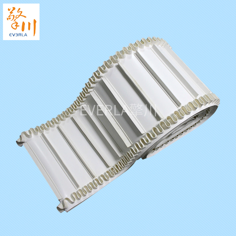 裙邊加擋板PU<a href='http://m.dsjvvrk.cn/shusongdai/' target='_blank'><u>輸送帶</u></a>主圖