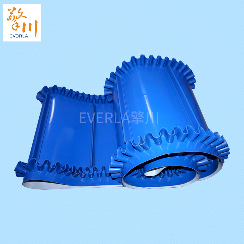  藍色裙邊<a href='http://m.dsjvvrk.cn/shusongdai/' target='_blank'><u>輸送帶</u></a>的圖片1